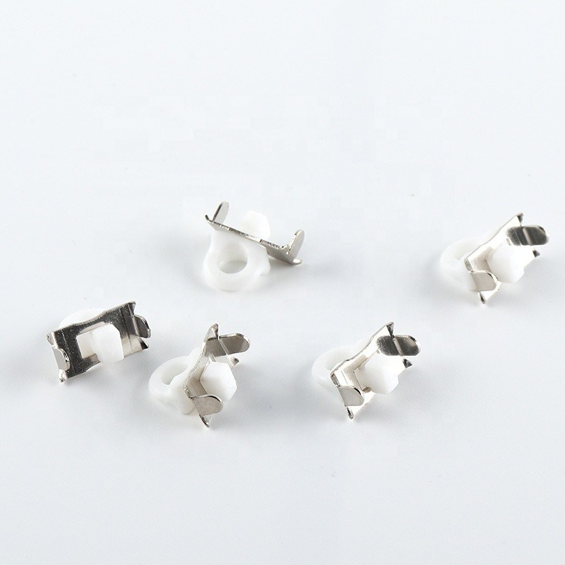 Classic Design Style Curtain Track Set Device Plastic Stopper Slider Block for Bubble Tea